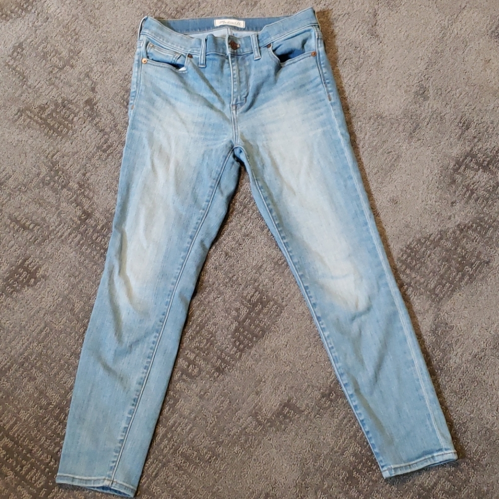 Madewell High Riser Crop jeans